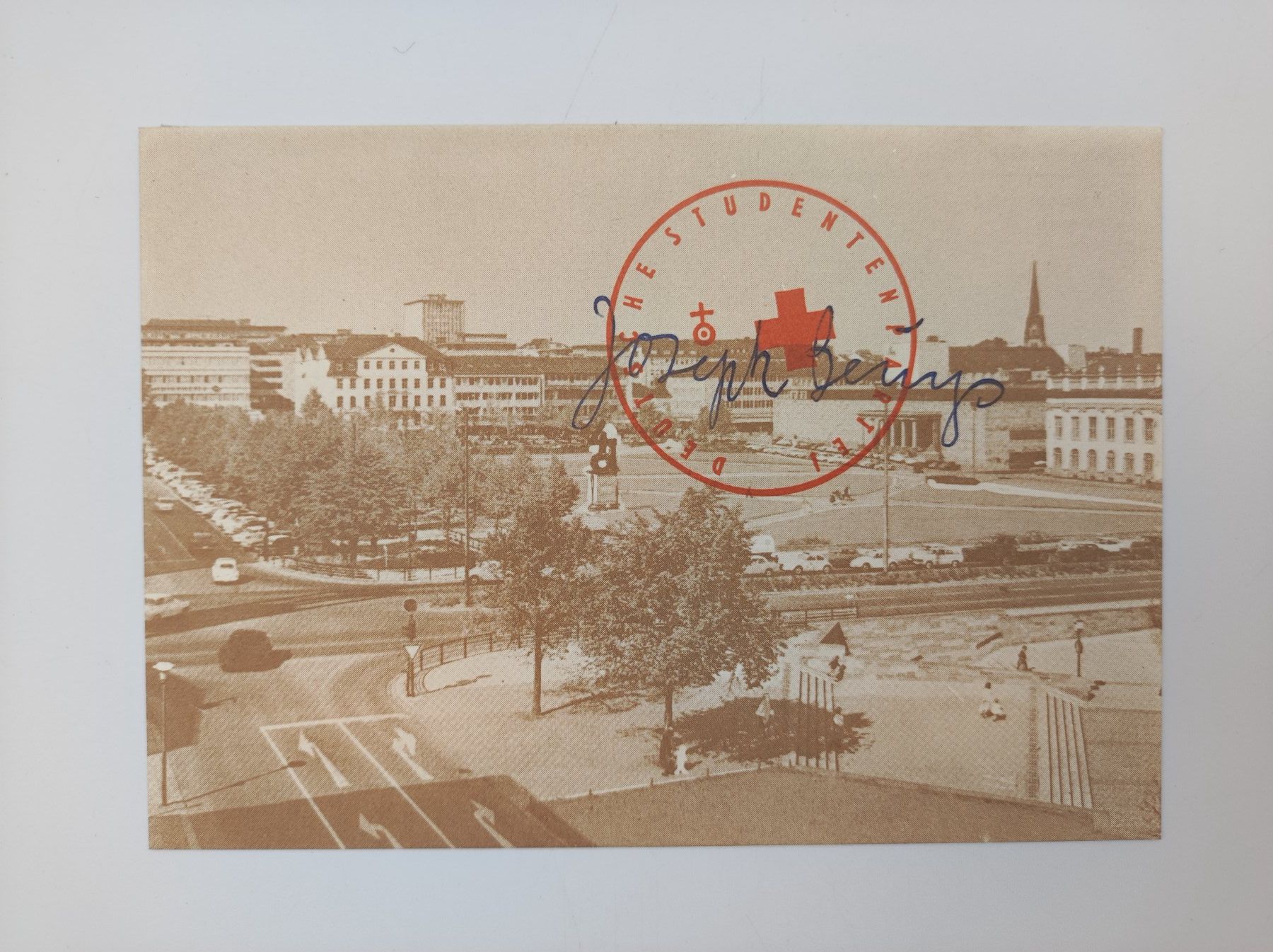 Poster & Bilder: MULTIPLES - POSTKARTEN - JOSEPH BEUYS - 1968 – Gebraucht aus Goldach von Gaip