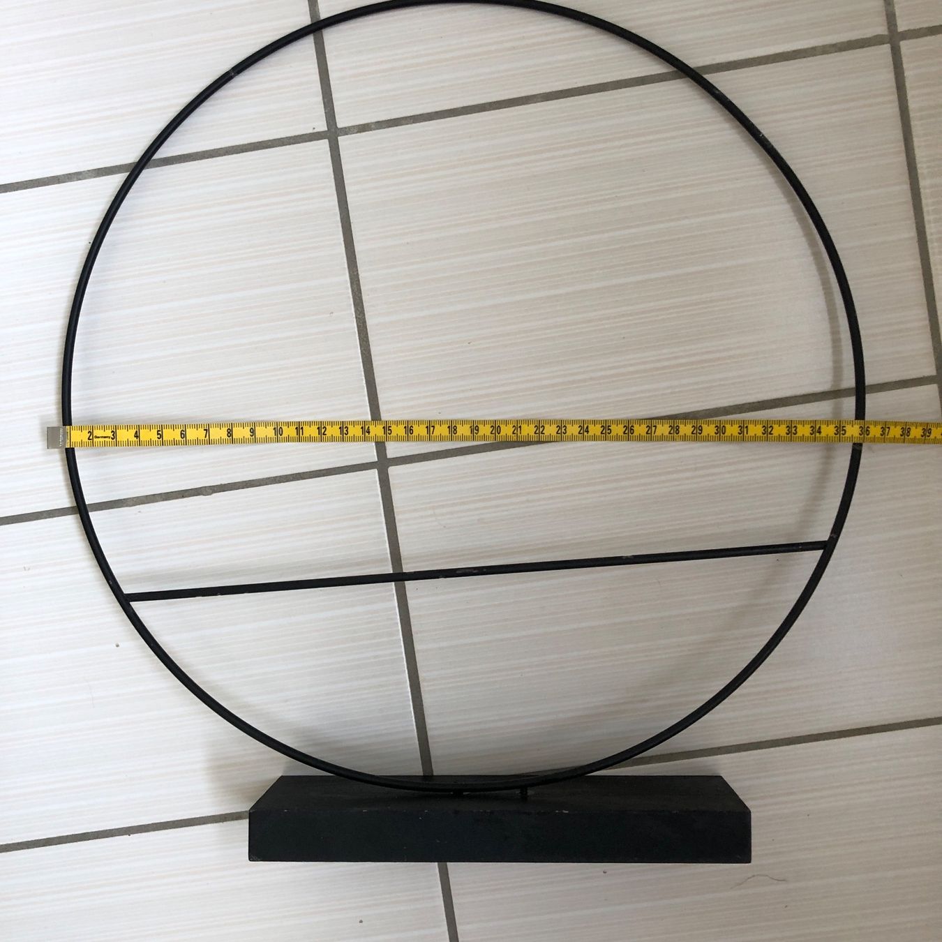 Altro in Decorazioni & Accessori: Metallring auf Base 35cm – Usato da Arth venduto da Vrecam51 1