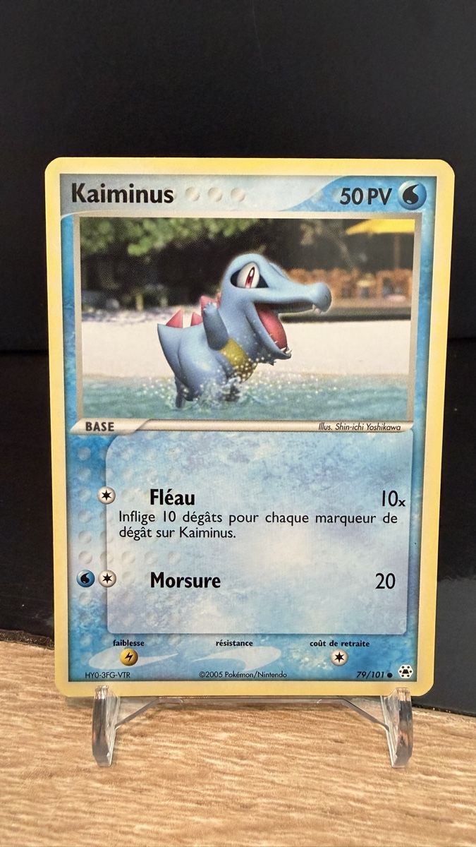Pokémon Carte collezionabili: Kaiminus 79/101 FR – Usato da Boudry venduto da Poketo17