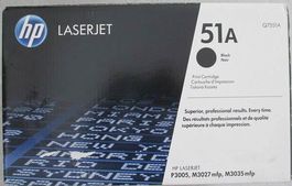 Original HP LaserJet P3005, M3027, M3035 Toner, 51A, Q7551A