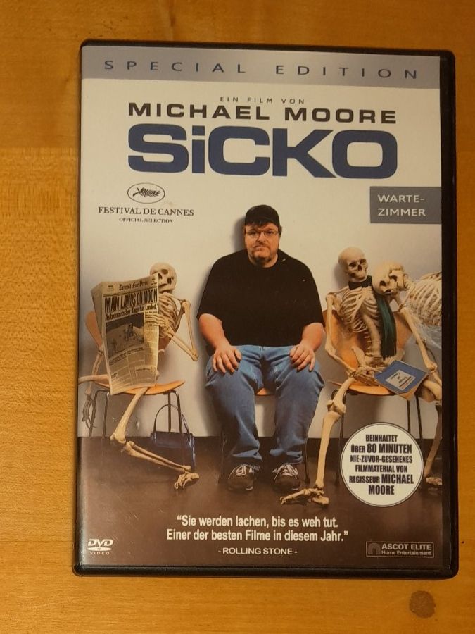 Tutti i DVDs: Michael Moore - Sicko - DVD - Special Edition - Top! – Usato da Steffisburg venduto da FutureOne