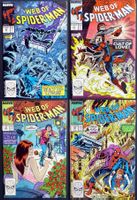 WEB OF SPIDER-MAN 40-43 COMPLETE 4 PART STORY MARVEL 1988