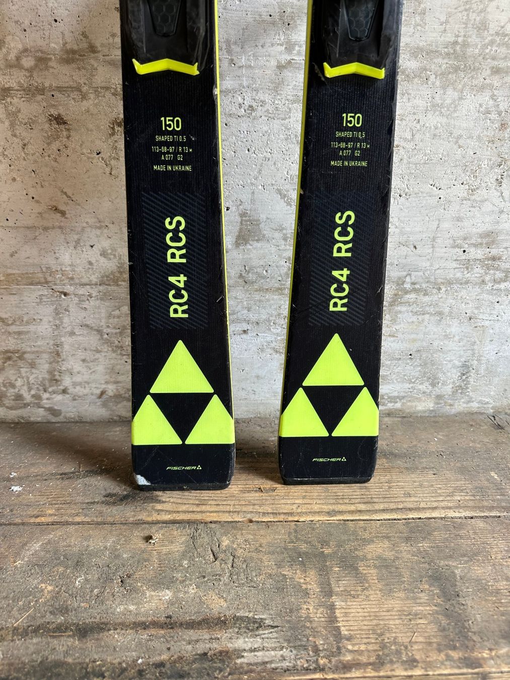 Fischer Sci: Fischer RC4 RCS Ski 150cm – Usato da Emmenbrücke venduto da karkarkar 3