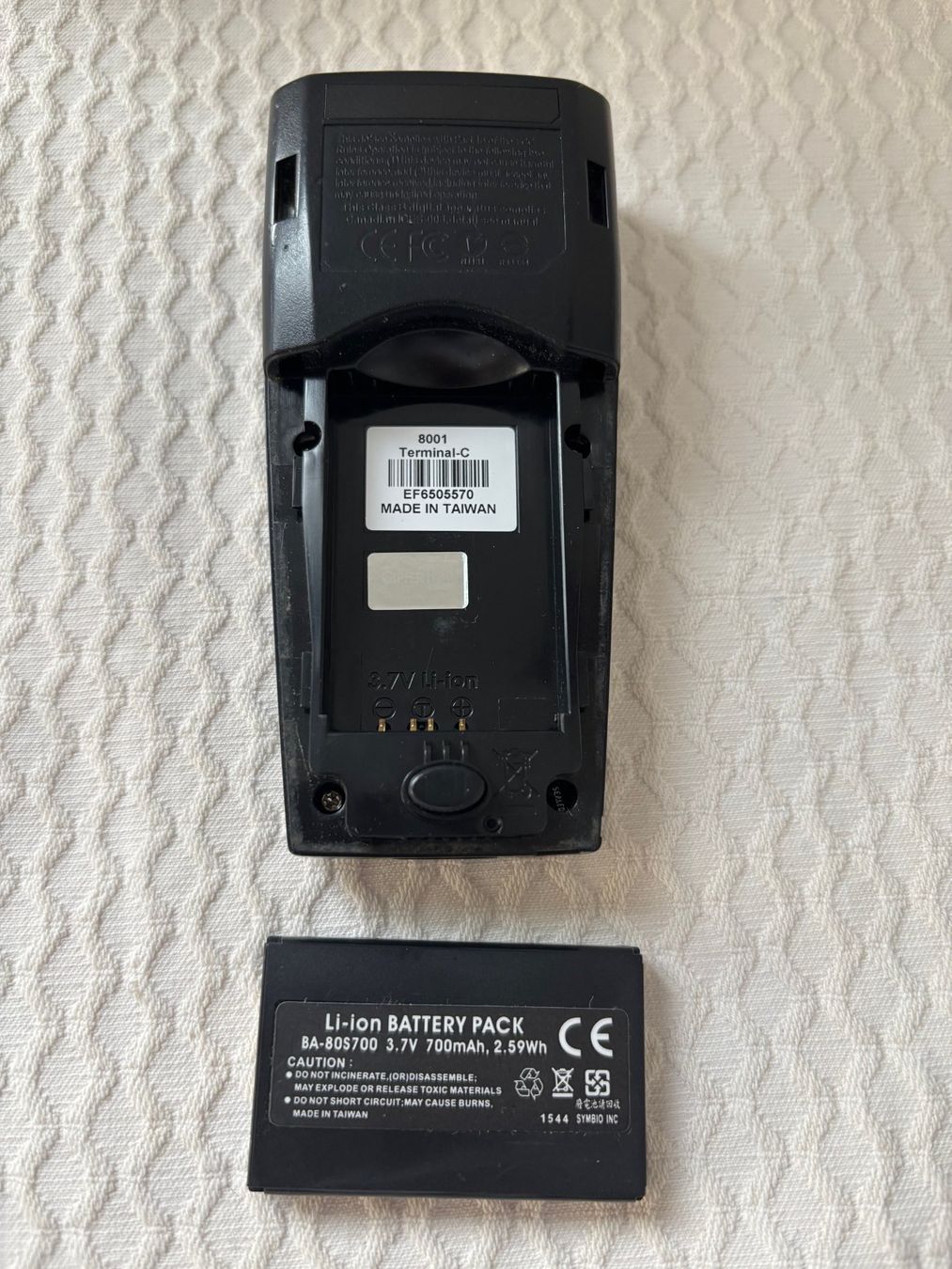 Scanner: Mobiler Barcodescanner Elcode 8001 Terminal - C – Usato da Einigen venduto da Medicom-Pharma 1