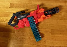 X-Shot Minigun - Top Zustand! Kompatibel mit Nerf