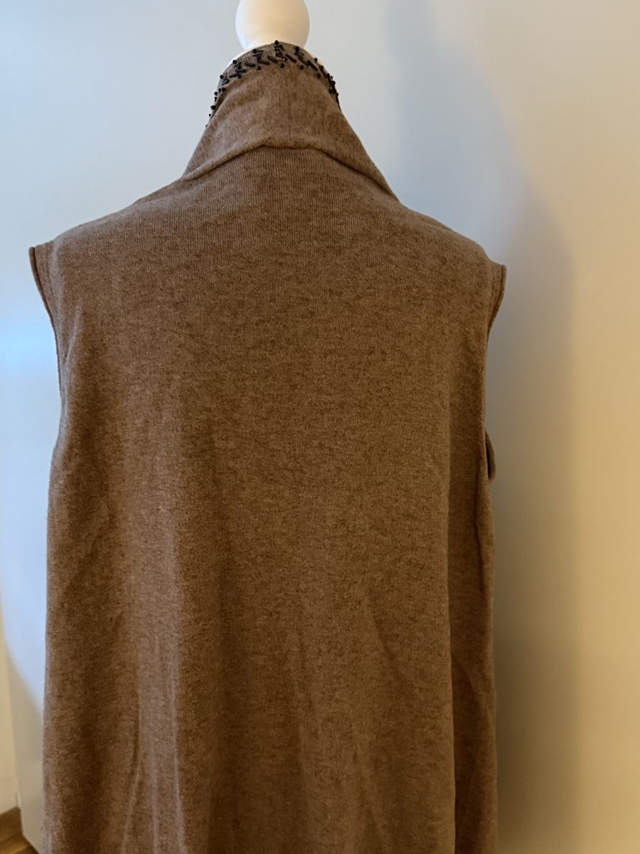 Gerry Weber Gilet & Giacche senza maniche: Gerry Weber Edition Weste, Grösse 46, braun – Usato da Wallisellen venduto da watcher01 2