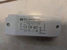 Transformateur 40W 1050mA Driver LED - Ledtu ZG040H1A05