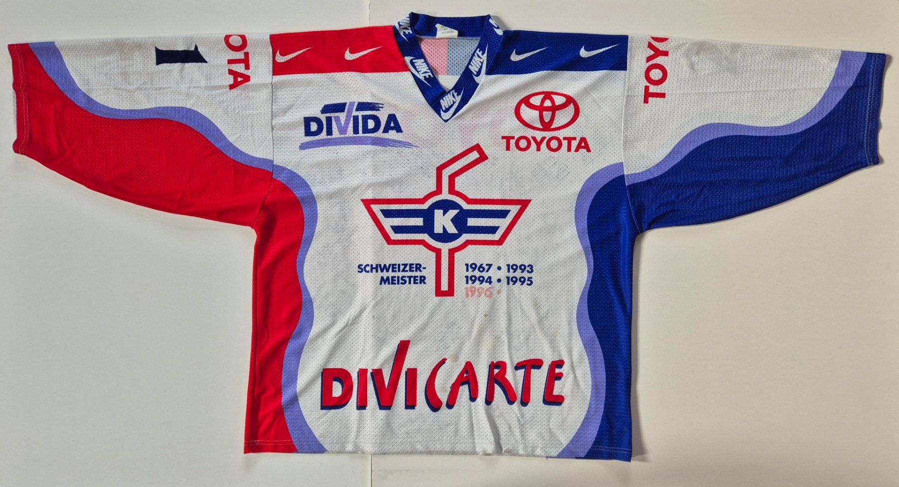 Maillot Suisse Ice Hockey Team Ochsner Switzerland Tissot Swiss