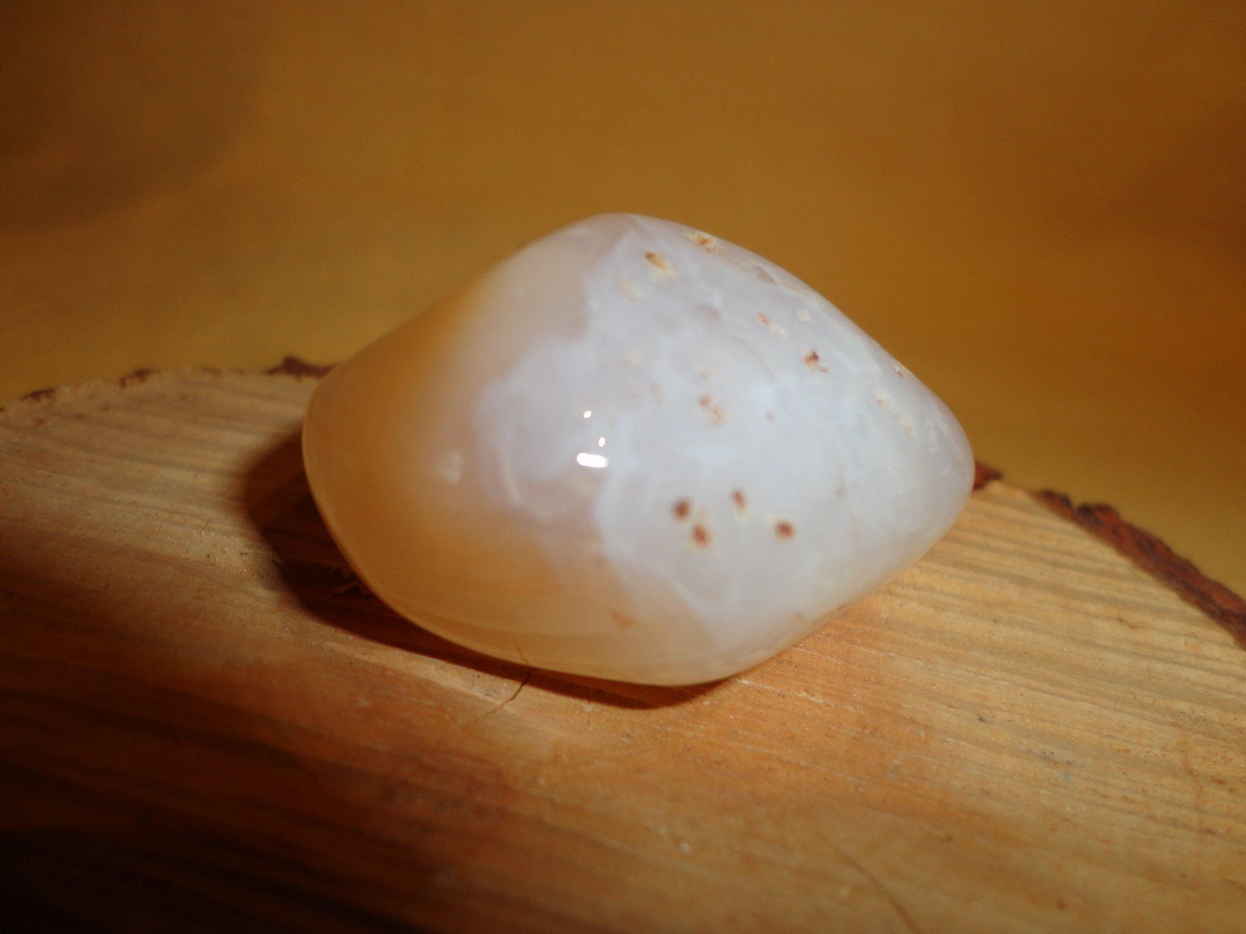 Mineralien & Heilsteine: Achat Heilstein / Handschmeichler – Neu (gemäss Beschreibung) aus Biberist von Steine