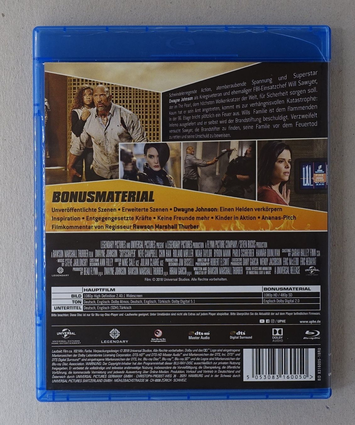 Tous les DVDs: Skyscraper – D'occasion à Sessa par fraenklishop 1