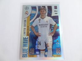 topps Match Attax Arda Güler Real Madrid Blue Wave Limited E