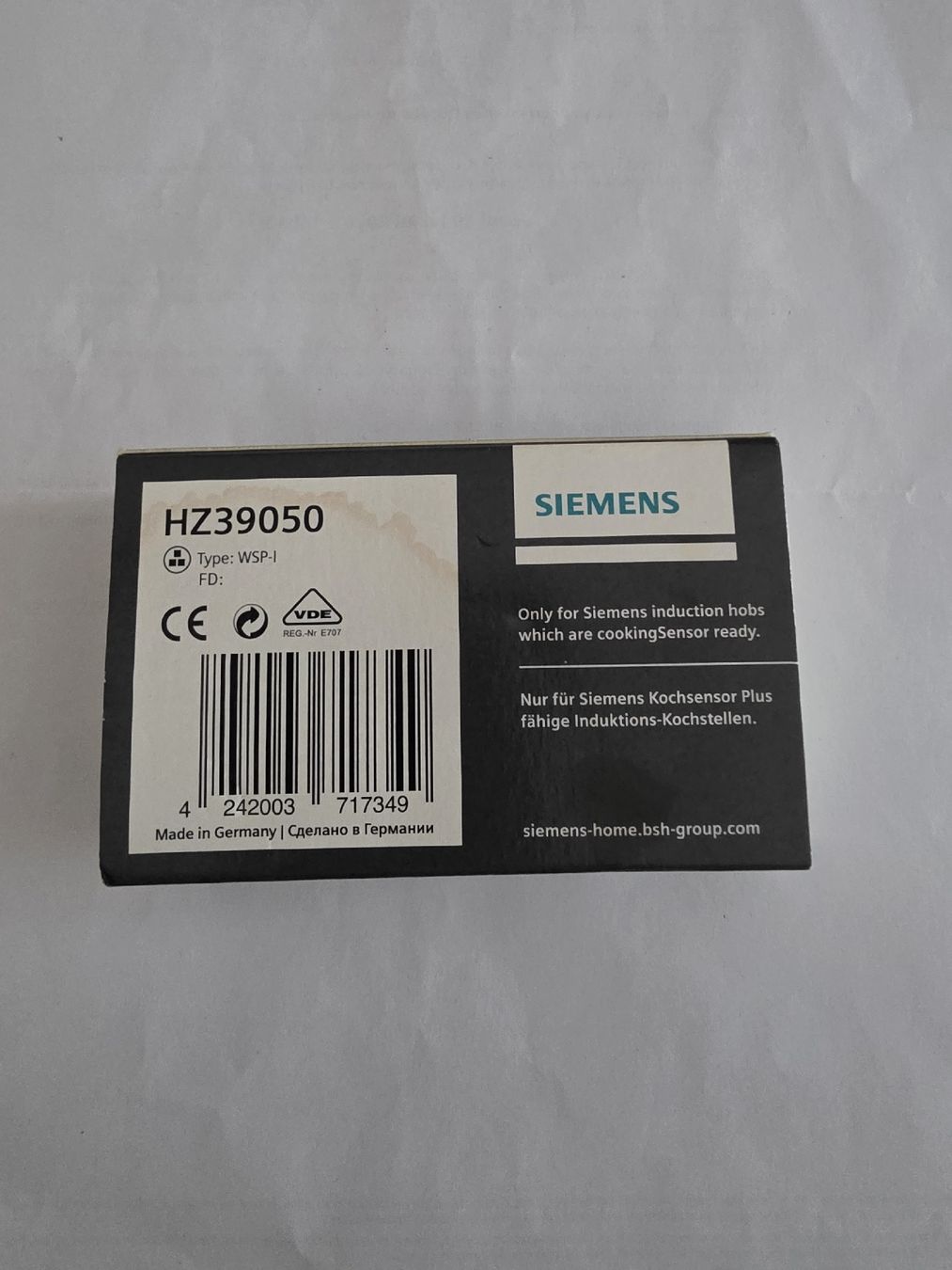 Siemens Backformen: Siemens cookingSensor Plus Kochsensor Plus – Neu (gemäss Beschreibung) aus Athenaz (Avusy) von motor_parts 1