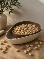Schale zur Trennung von Pistazienschalen | Snack- und Schale