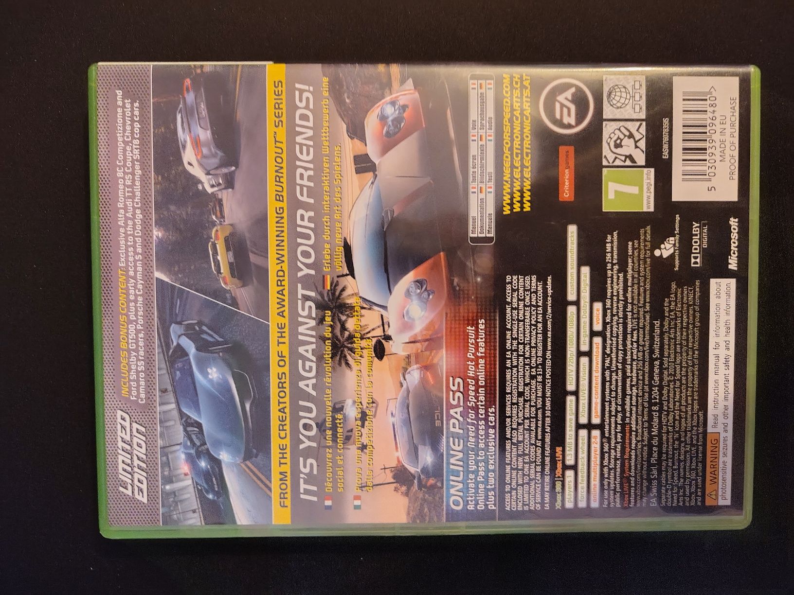 Giochi: need for speed hot pursuit Xbox 360 – Usato da Marly venduto da mzi_p97f 2