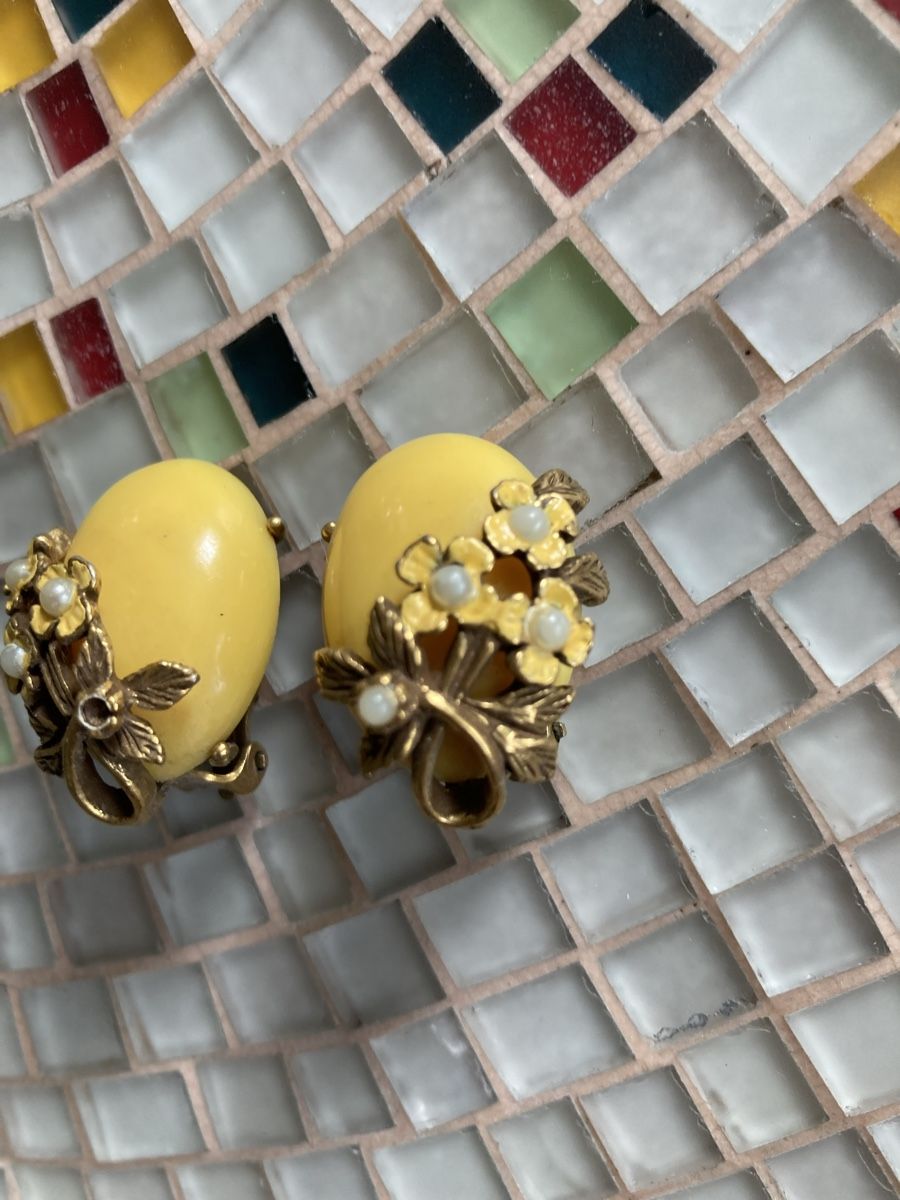 Orecchini pendenti & Orecchini a lobo: Antik Ohrclips 🌼 – Usato da Bauma venduto da MissRedCat 2