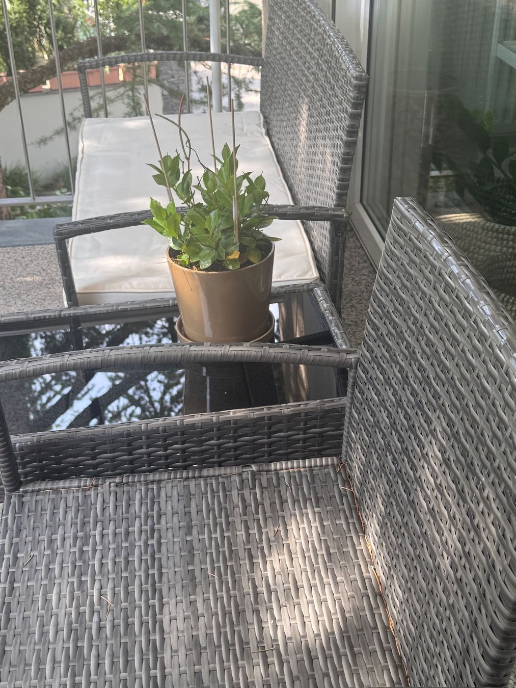Set di tavolo e panche: Garten / Balkon Set Möbel – Usato da Montagnola venduto da Vol24 4