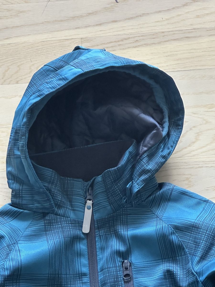 Giacche & Cappotti: Kinder Softshelljacke blau kariert Grösse 110 – Usato da Esslingen venduto da fama_x3 1