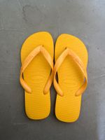 brandneue Havaianas Flip Flops Gelb Size 39/40