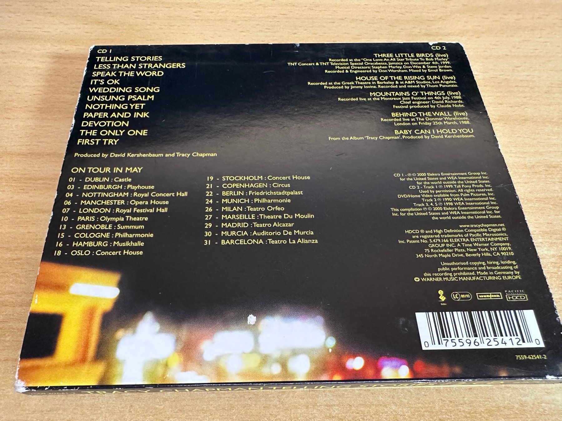 CD: Tracy Chapman – Telling Stories - 2 CD – Usato da Rikon im Tösstal venduto da Alpenmutz 1