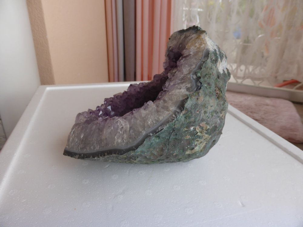AMETHYST DRUSE BRASILIEN 1A QUALITÄT - 3,700 KG 3