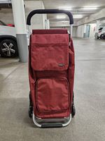 Carrello per la spesa con seggiolino (mai usato)