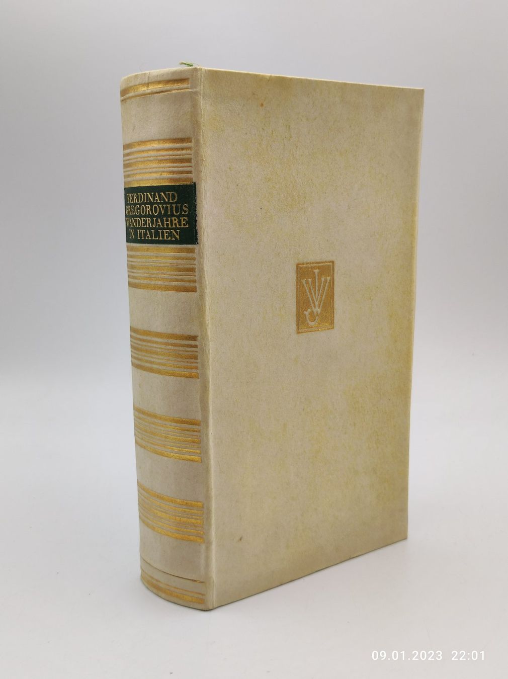 Libri: GREGOROVIUS - WANDERJAHRE IN ITALIEN 1925 – Usato da Goldach venduto da Gaip