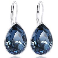 Ohrringe versilbert Primero Crystals 14 mm