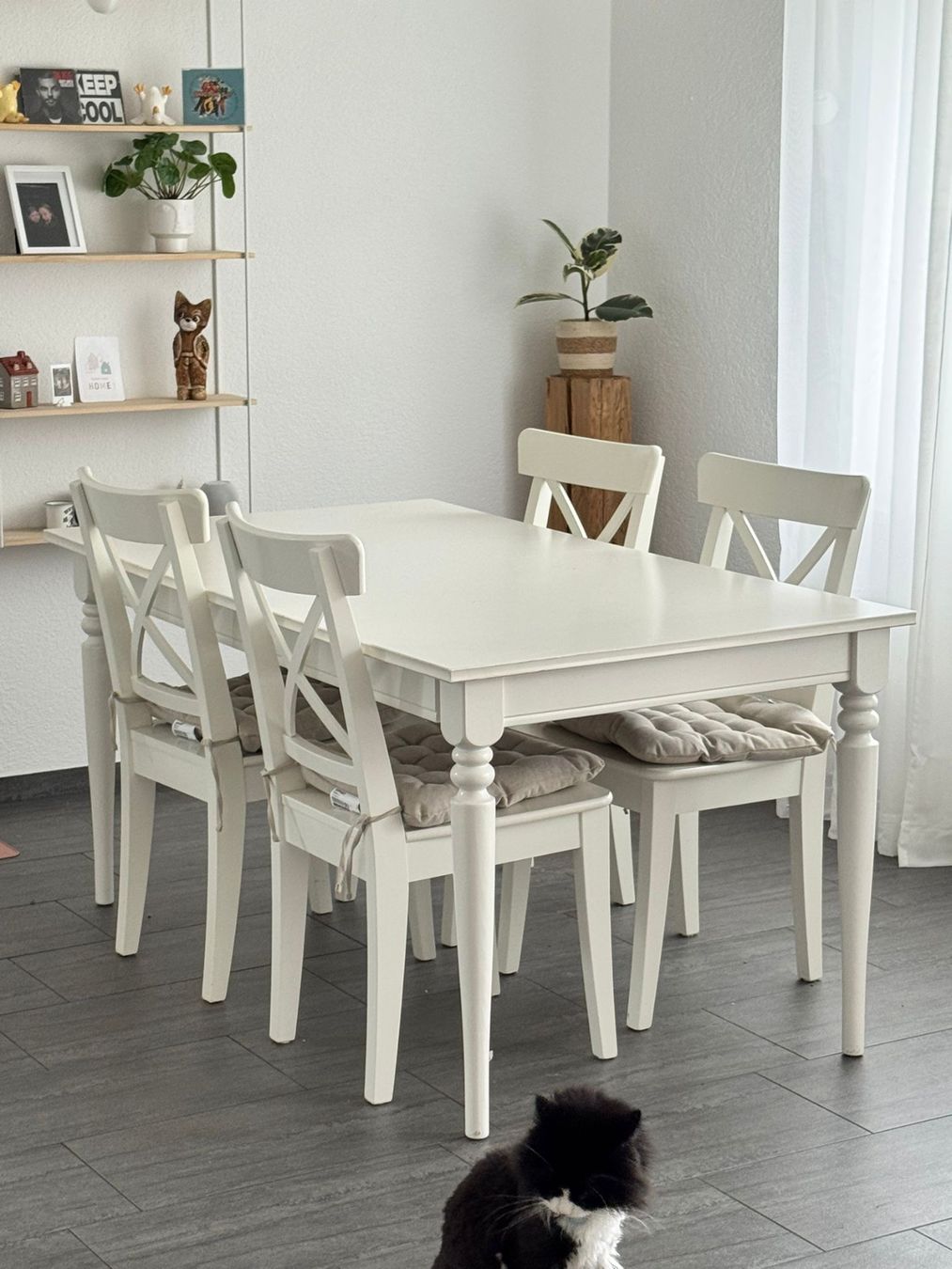 Ikea Tavoli: Tisch mit 6 Stühlen – Usato da Mettmenstetten venduto da Volae1
