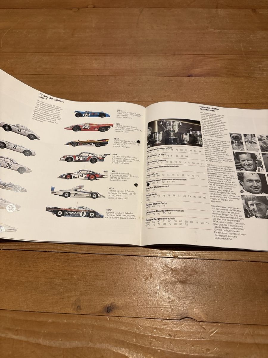 Porsche Documenti: Porsche - Alle Modelle - Prospekt - 1985 – Usato da Freienstein venduto da Golfbueb 4
