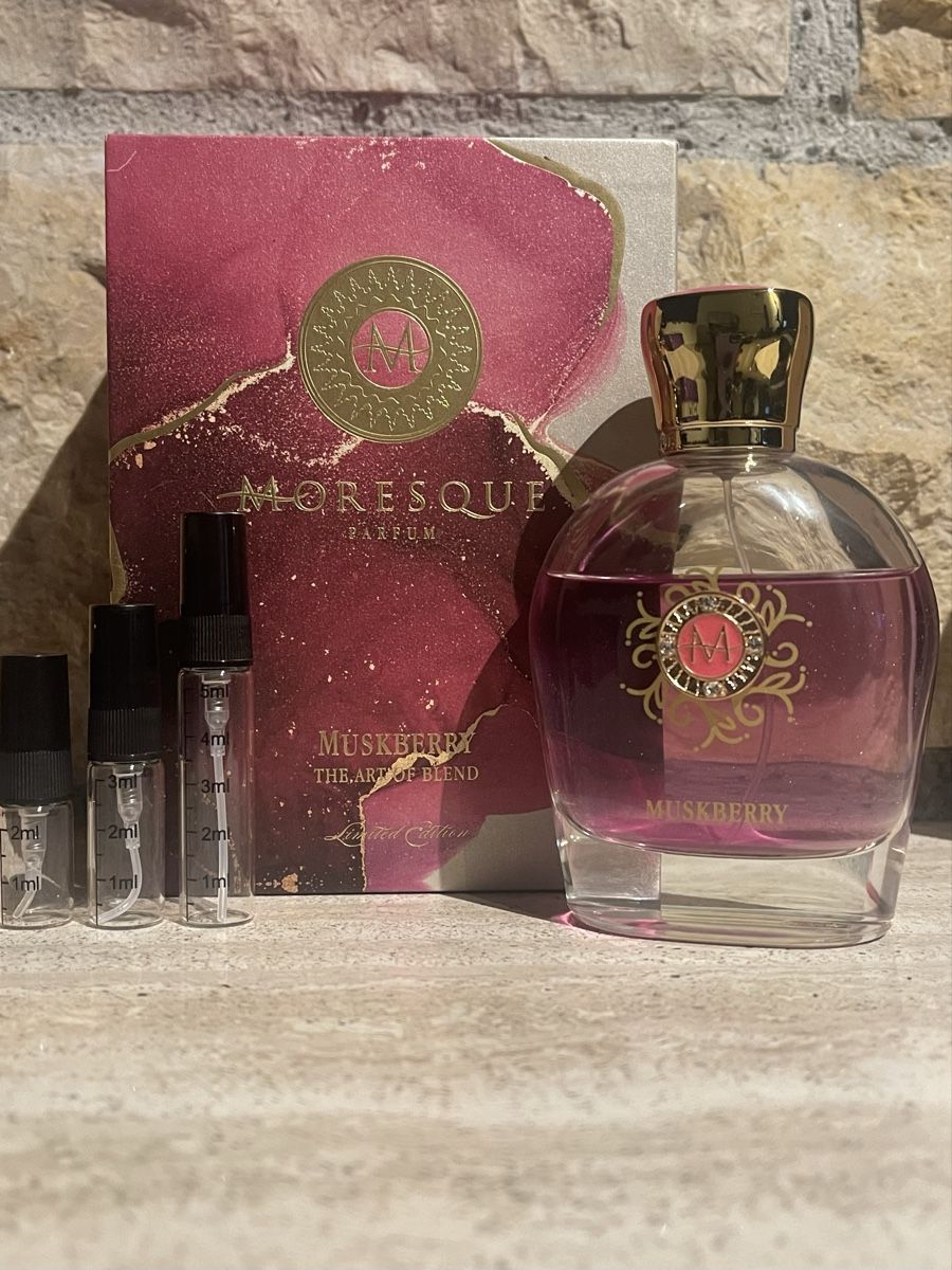 Profumi & Eau de Toilette: Moresque - Muskberry, 2ml Abfüllung – Nuovo (secondo la descrizione) da Oberdorf BL venduto da Fiomina1