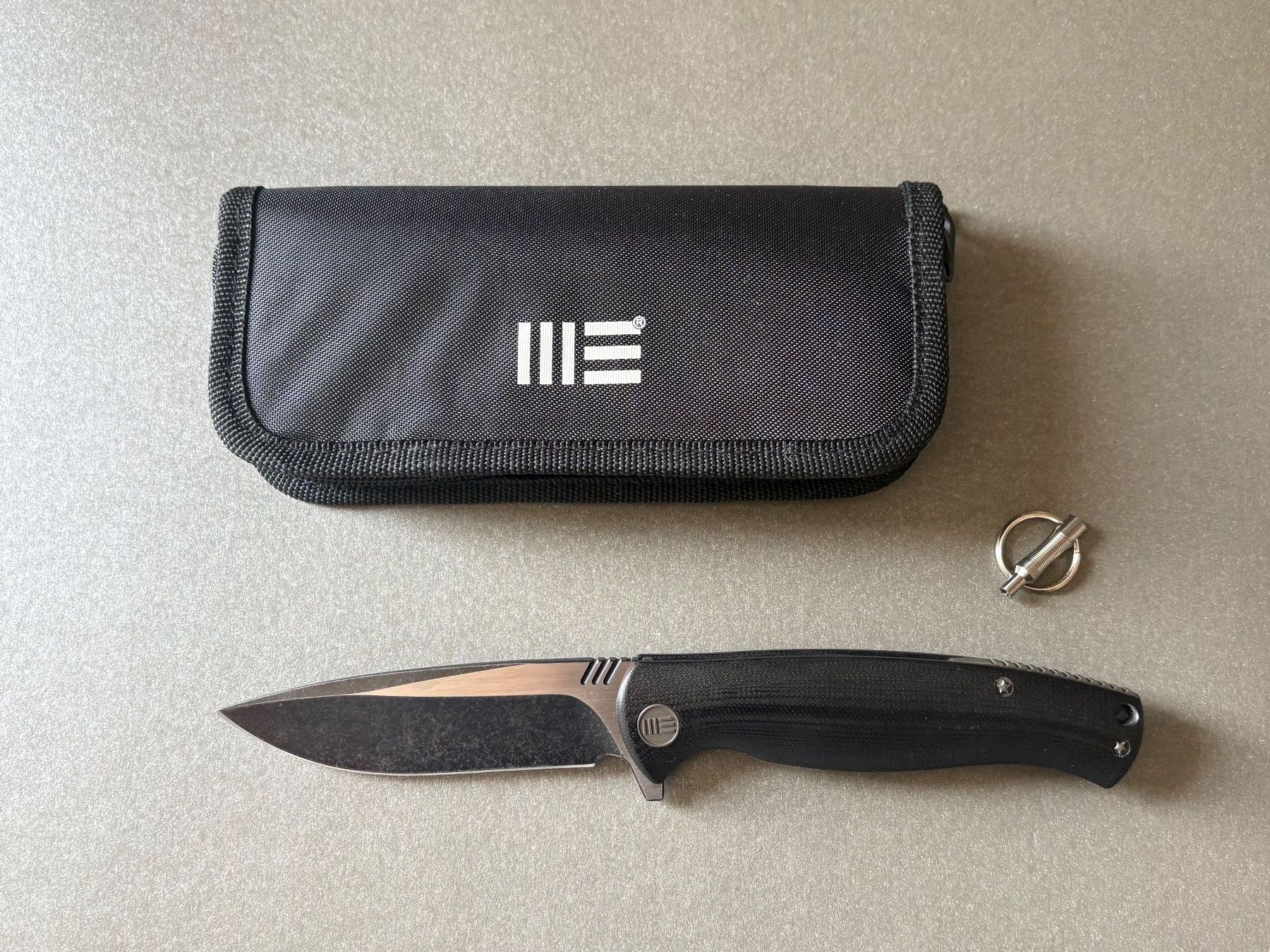 Coltelli tascabile: WE Knife 703F - D2 / G10 - Black Stonewash – Usato da Männedorf venduto da Rarin67 8