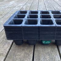 FAIR ZONE Garten Saatgutschale, Seed Tray 12er, 10 Stück