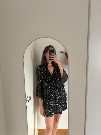 Beautiful flowers dress Zara 38