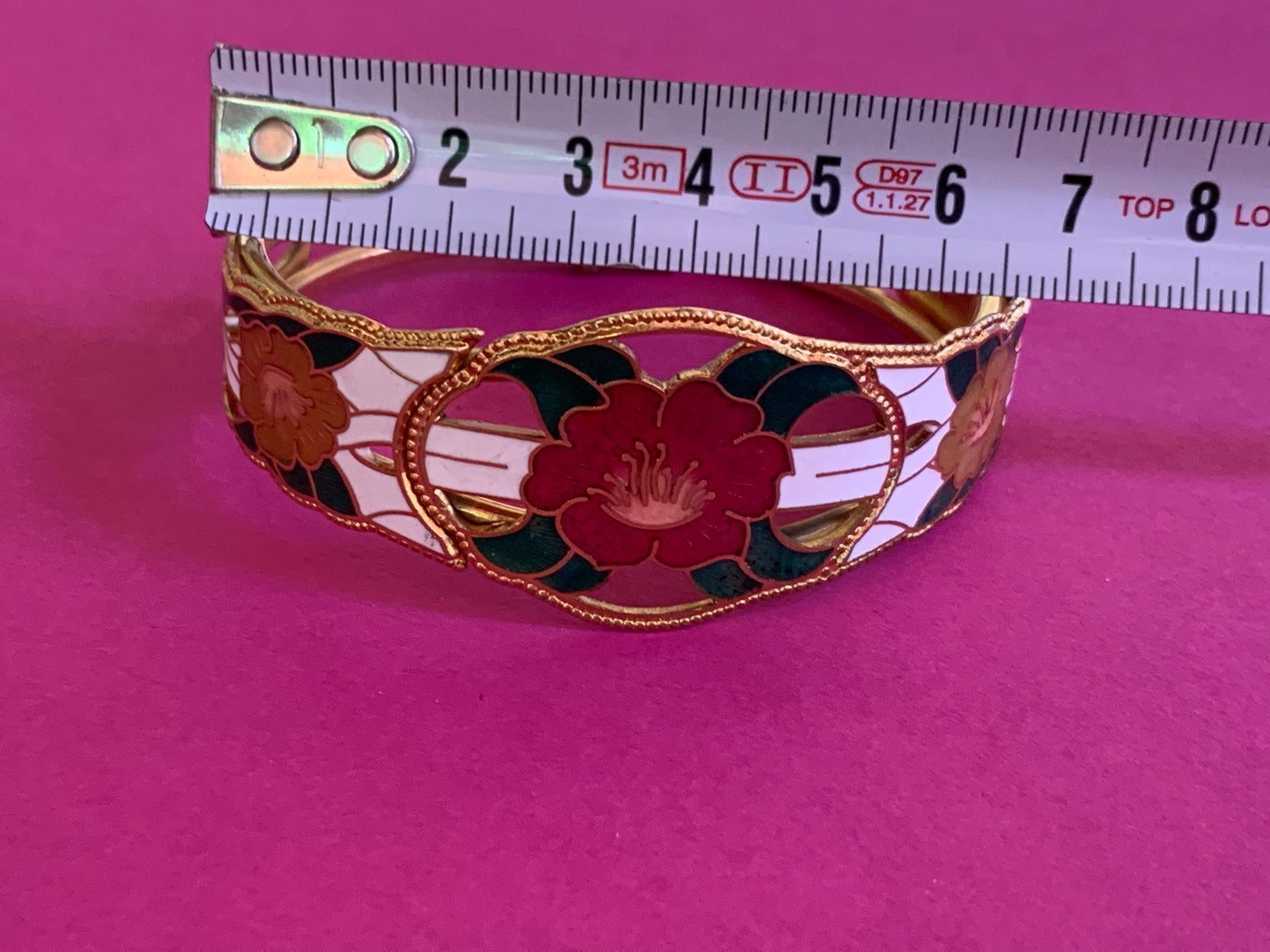 Bracciali & Braccialetti: Armreif blume asiatisch – Nuovo (secondo la descrizione) da Dittingen venduto da Bellevista 4