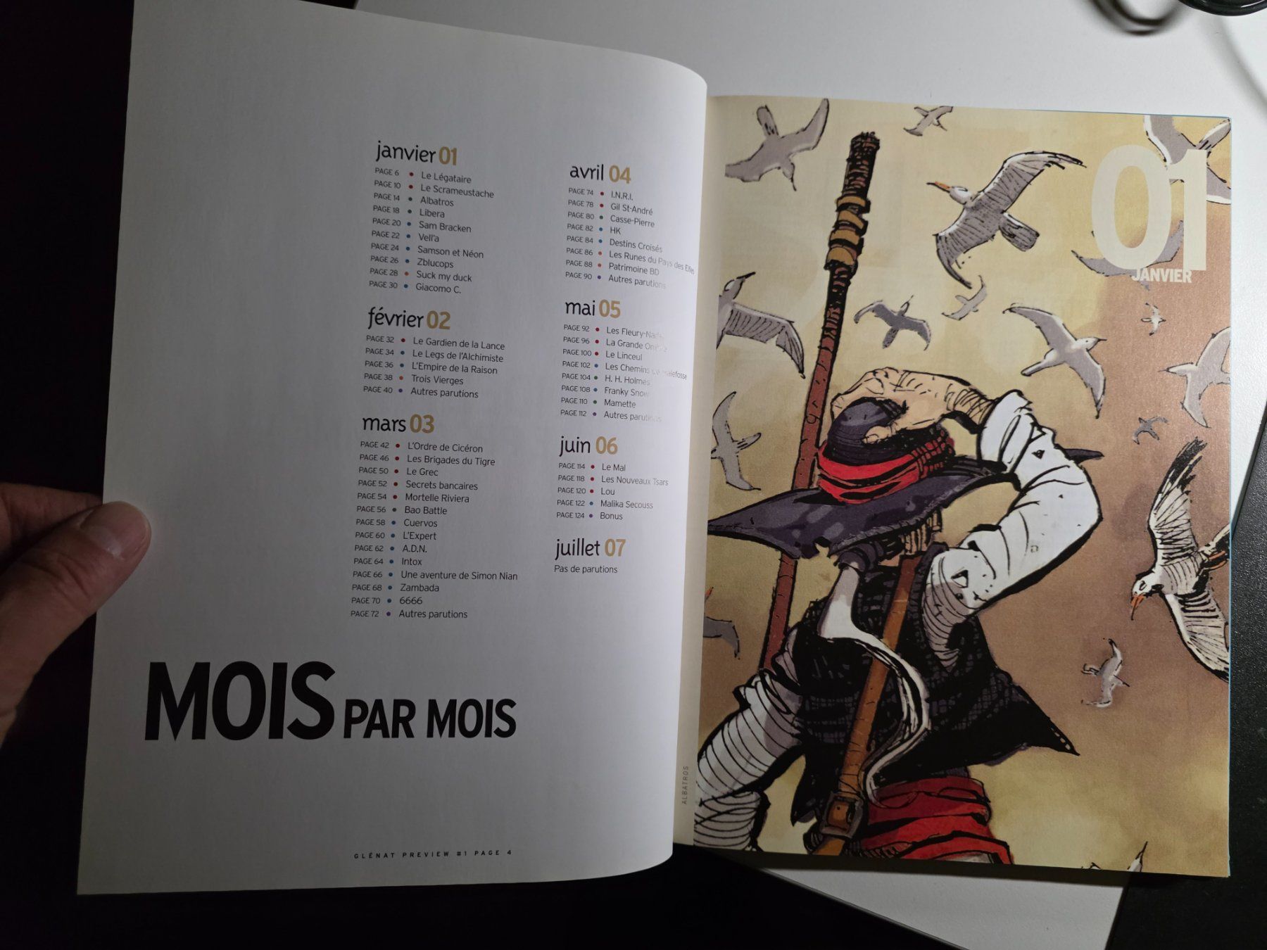 Fumetti: Comic Preview Glénat 1 - 2006 – Usato da Walterswil BE venduto da Lonitti 4