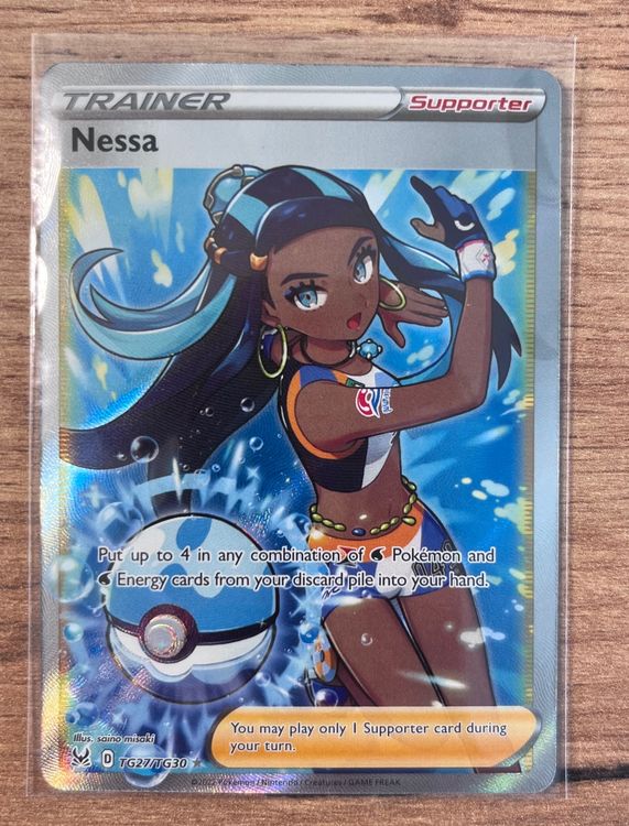 Nessa TG 27/30 Pokemon Lost Origin Trainer Gallery Kaufen auf Ricardo
