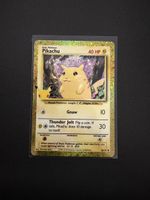 Pokémon 30th Anniversary Pikachu 58/102 – Vintage Artwork – 
