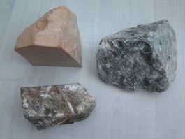3 Roh Specksteine zum schleifen, schnitzen usw. ca. 4620gr