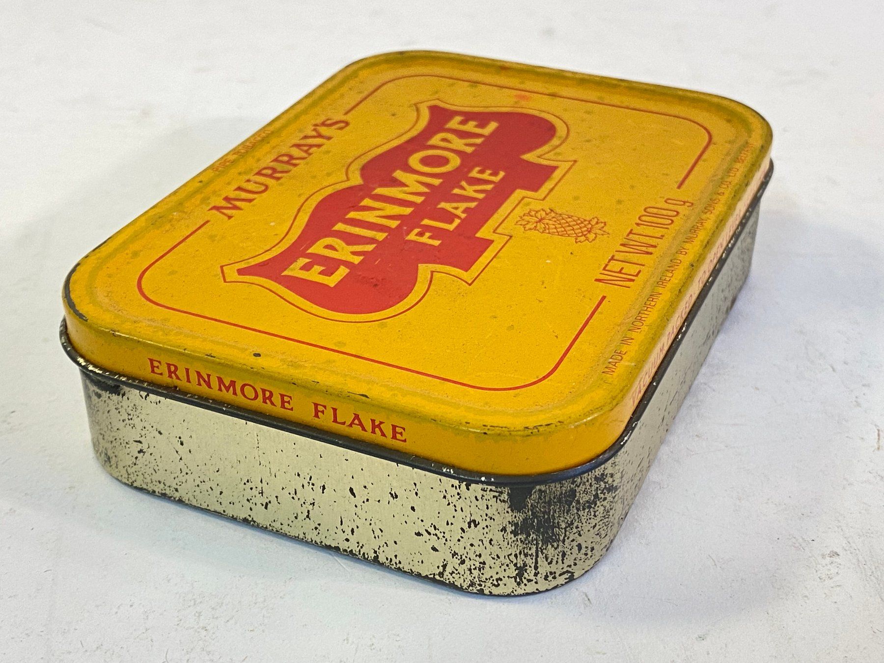 Barattoli: Vintage Blechdose, Tabakdose "Murray's Erinmore Flake" – Usato da Schaffhausen venduto da VintageCity 2