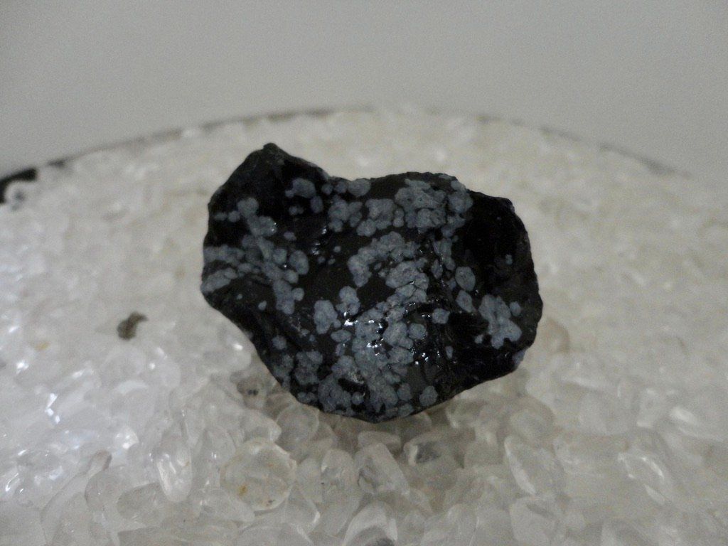 Minerali & Pietre curative: Schneeflocken-Obsidian roh – Nuovo (secondo la descrizione) da Biberist venduto da Steine 2