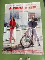 Solex Filmplakat „ A Cause D‘elle“ 115x157 cm