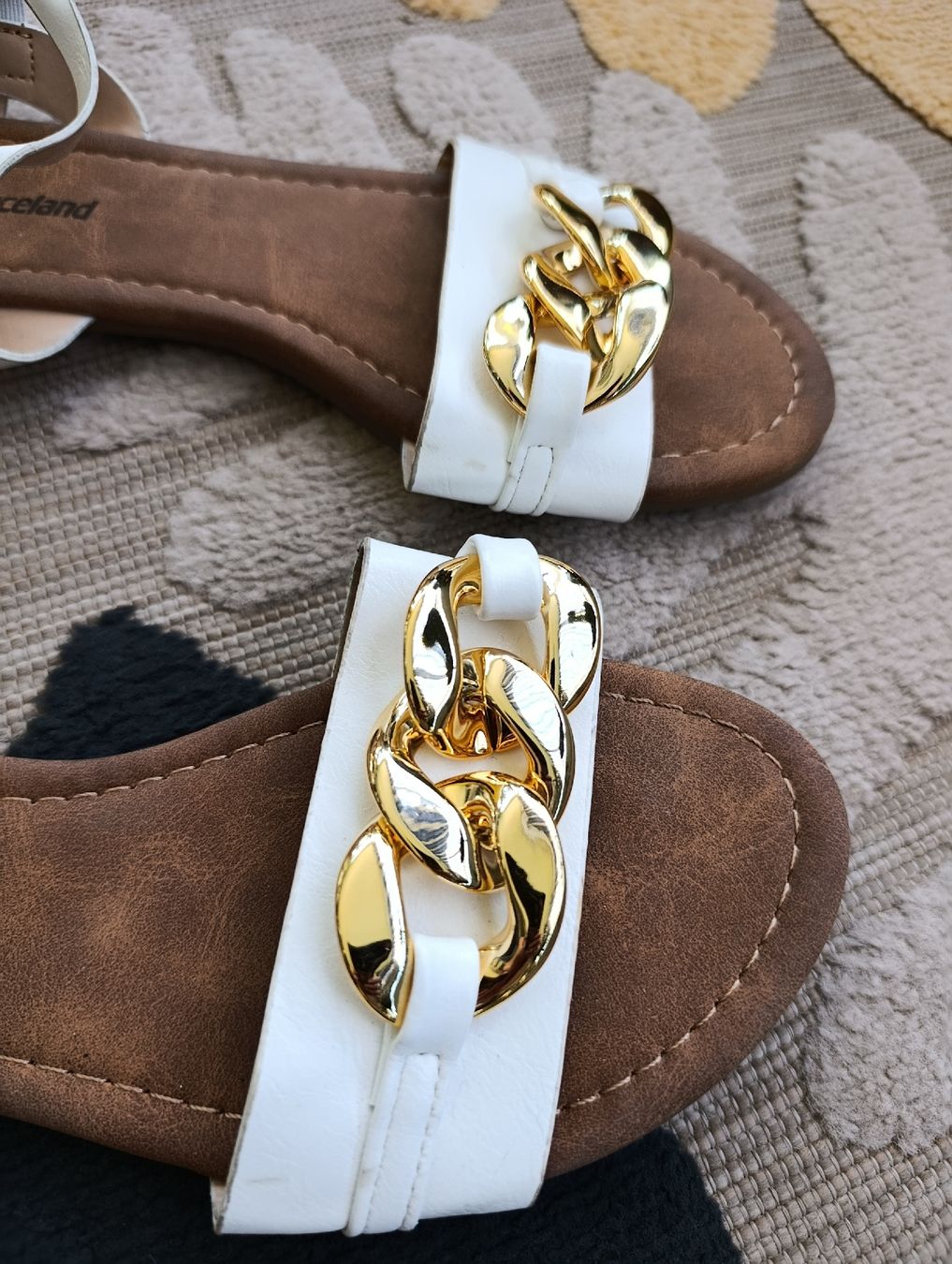 Graceland Scarpe da donna: SANDALES GRACELAND BLANC 38 – Usato da Sierre venduto da shirley04 1