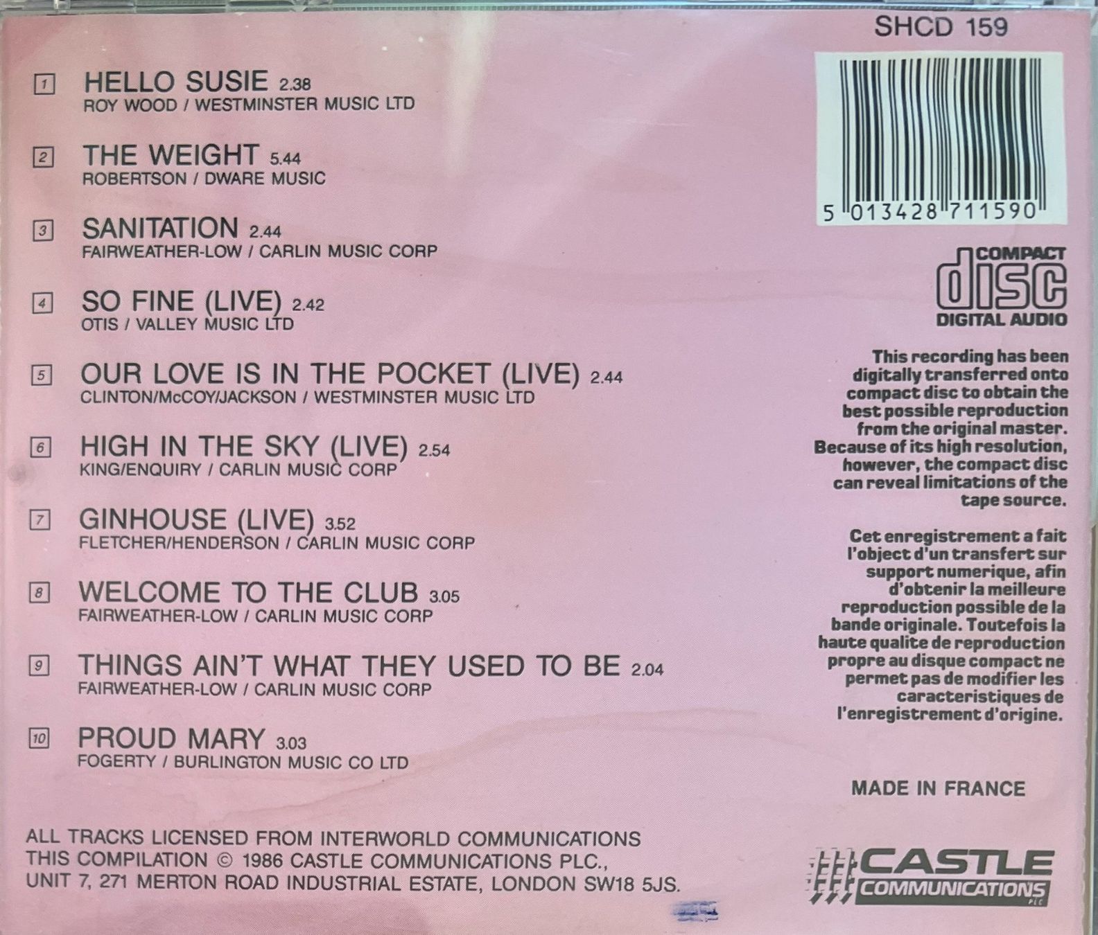 CDs: AMEN CORNER / ... High in the Sky – Gebraucht aus Bischofszell von kustavi 1
