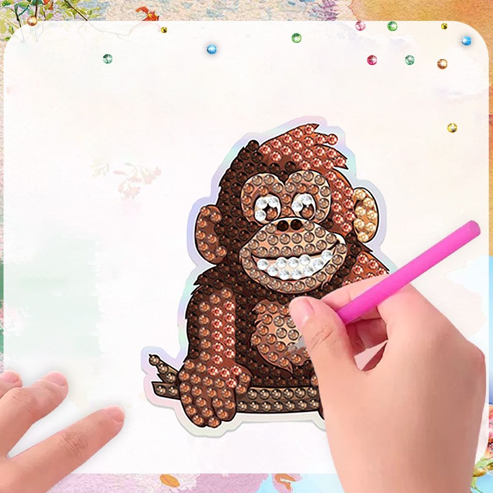 Kit bricolage: Diamant Malerei Sticker Set, Pinguine, DIY – Nuovo e nell'imballaggio originale da Romanshorn venduto da pfimex 3