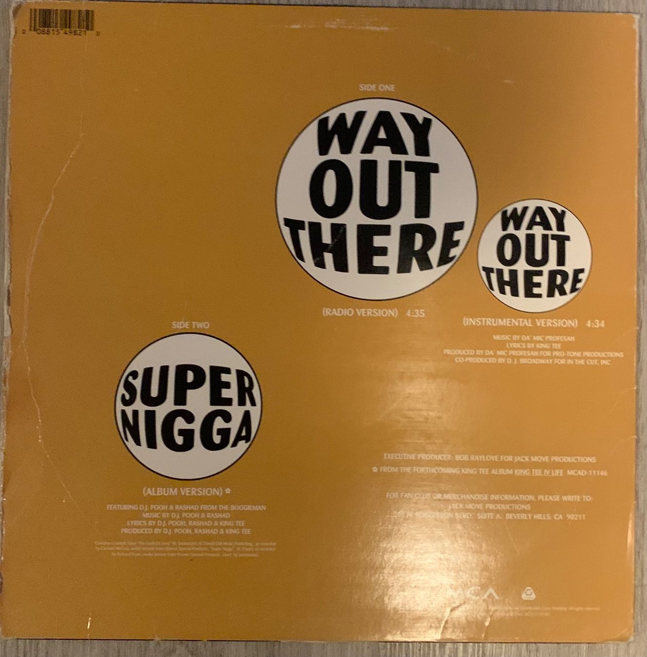 Dischi in vinile: KING TEE - Way Out There Maxi Lp 1995 – Usato da Mühlethal venduto da superfast78 1