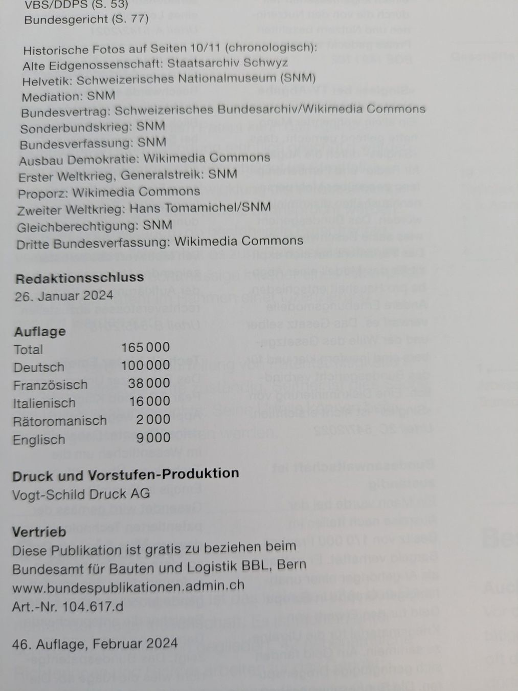 Riviste & Magazine: Der Bund kurz erklärt - 2024 – Nuovo (secondo la descrizione) da Uznach venduto da binmaley 7