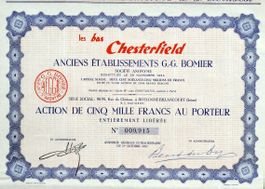 Les Bas Chesterfield (And. Bomier), Boulogne - 1957
