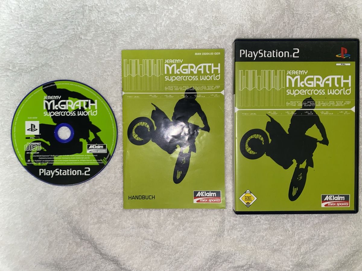 Sony Spiele: Jeremy McGrath Supercross World PS2 – Gebraucht aus Reichenbach i. K. von Daniel840 2