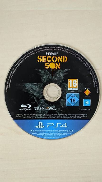 Giochi: PS4, PS5 Playstation Second Son, NEUWERTIG – Nuovo (secondo la descrizione) da Ballwil venduto da bom_ar