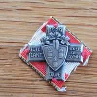 Médaille Ancien Insigne/Badge Suisse Neuchâtel 1929